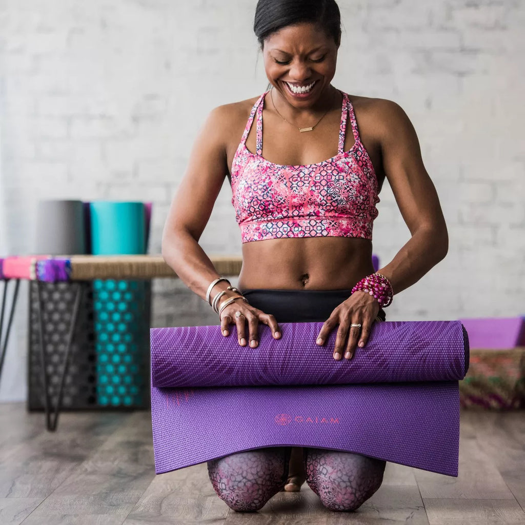 Gaiam Reversible Yoga Mat - (6Mm)