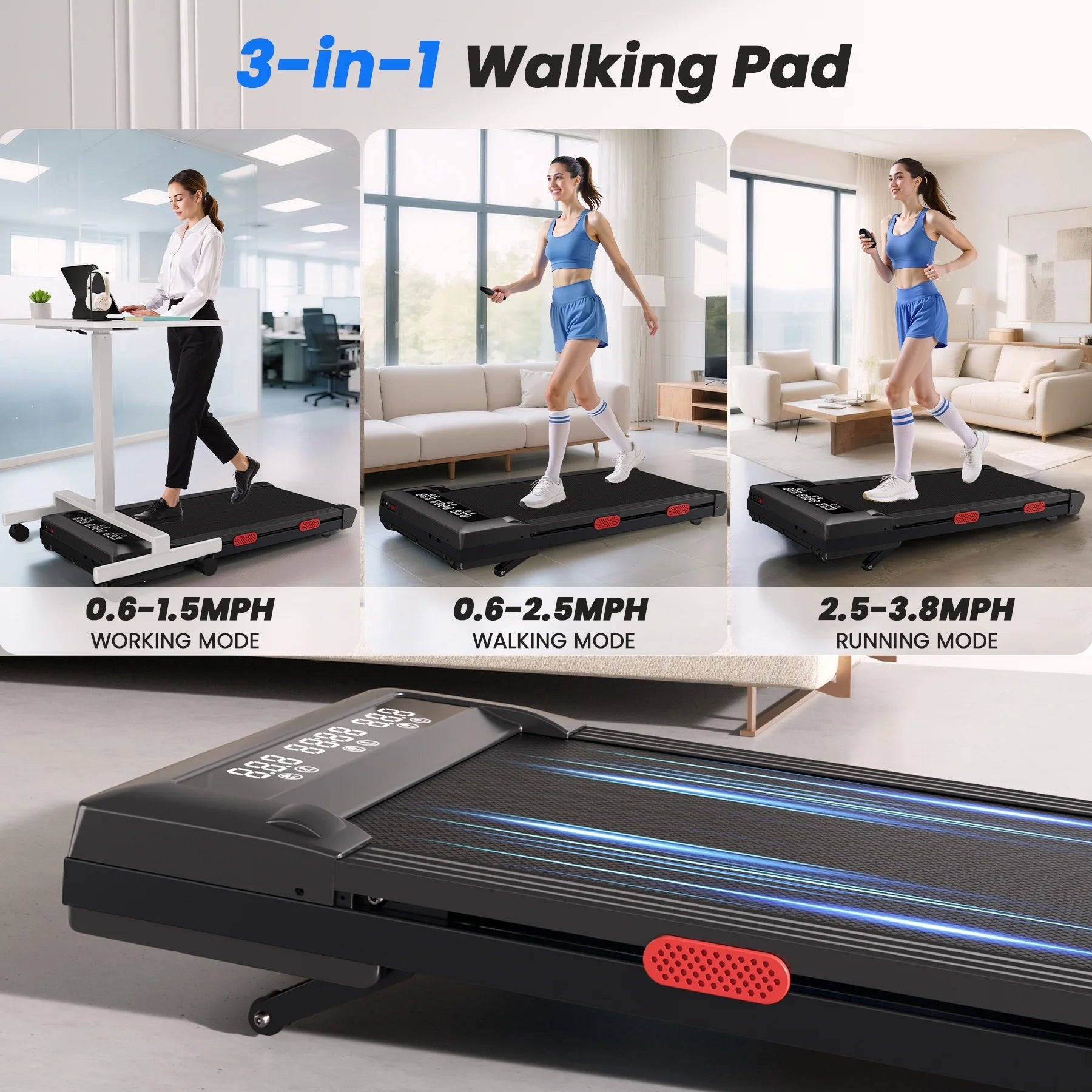 Pro Desk Exercise Treadmills