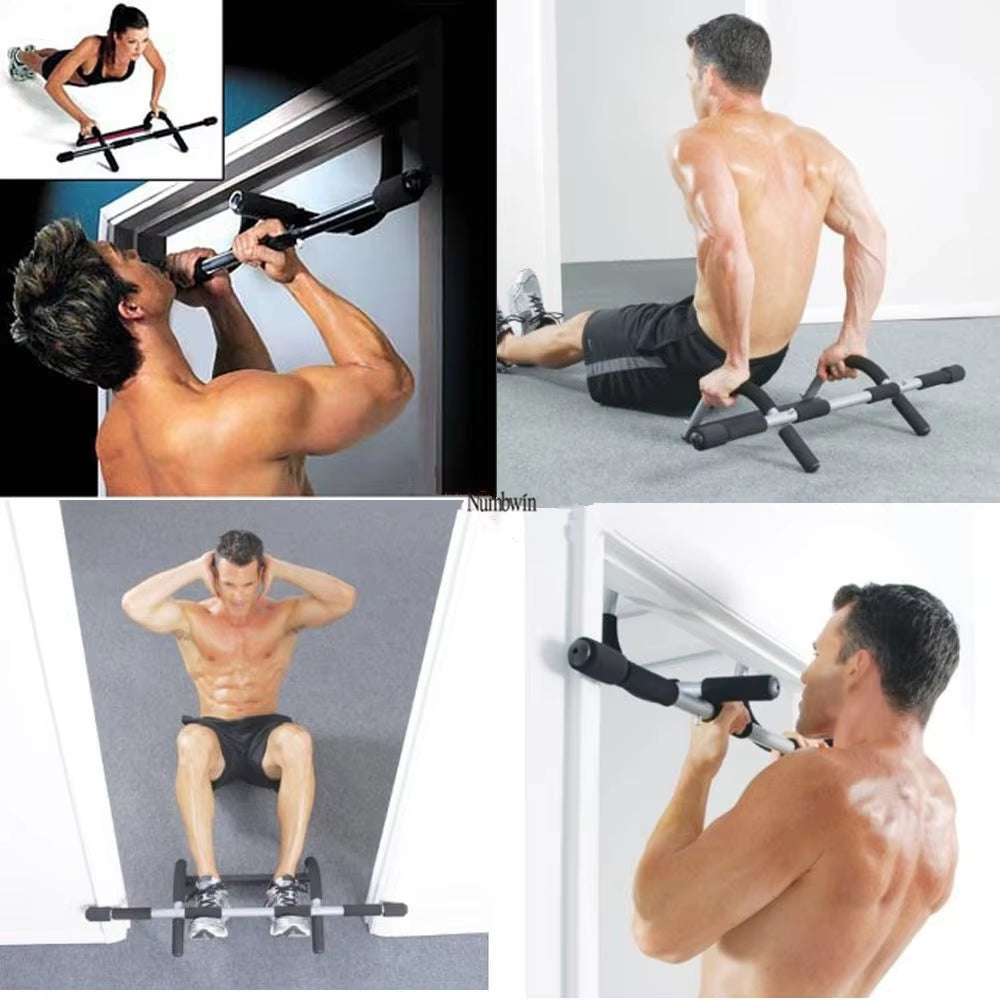 Home Use Steel Doorway Wall Mounted Pull-Up Bar Strength Training Gym Equipment for Chin-Up Exercises
