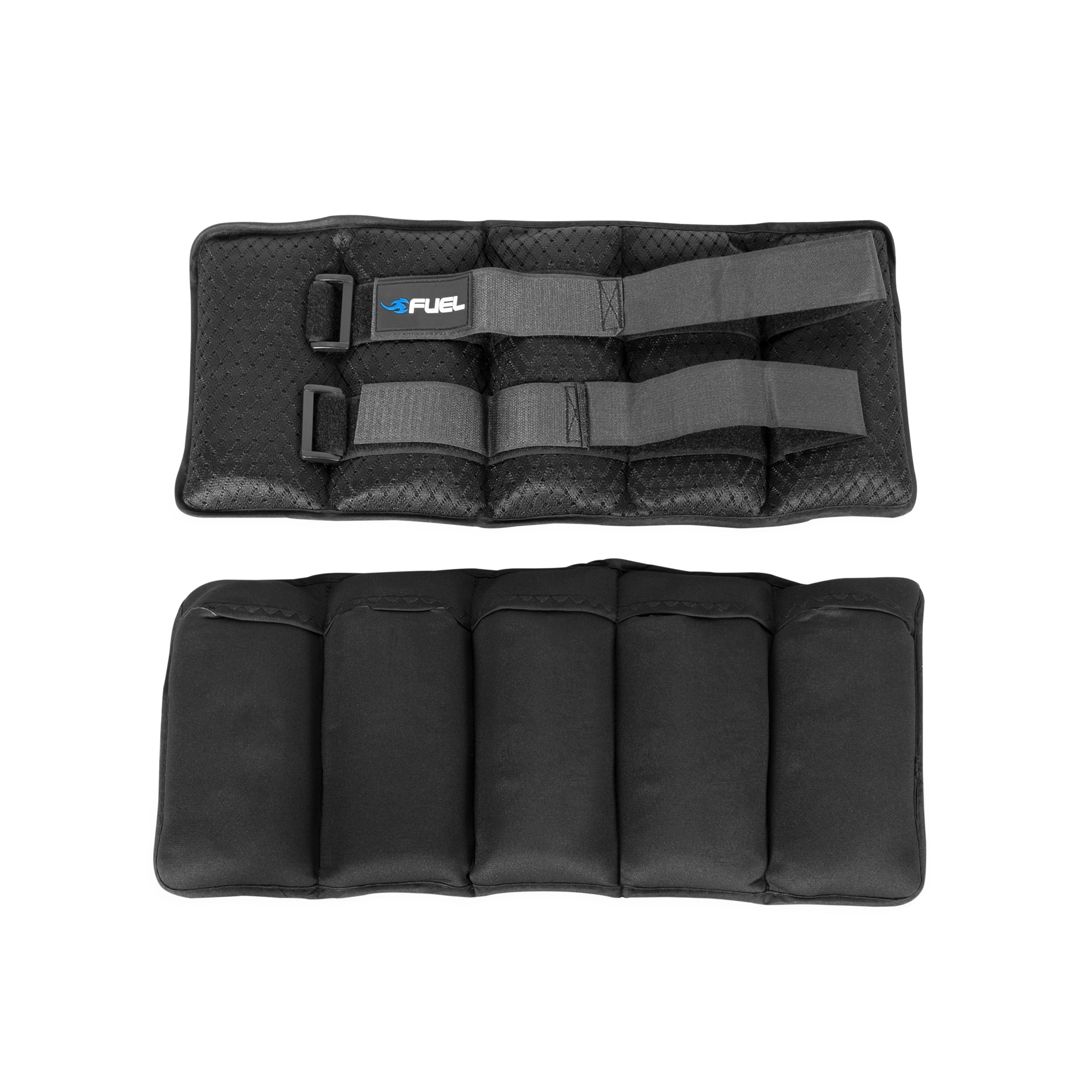 Fuel Pureformance Unisex Adjustable Wrist & Ankle Weights, 10-Pound Pair (20Lb Total - 5 Removable Weight Packs)