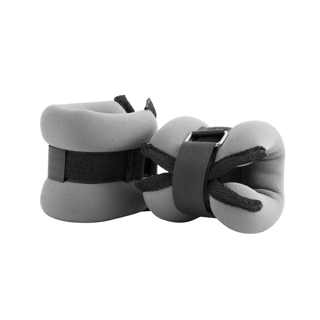 5Lb Adjustable Straps Grey Wrist/Ankle Weight