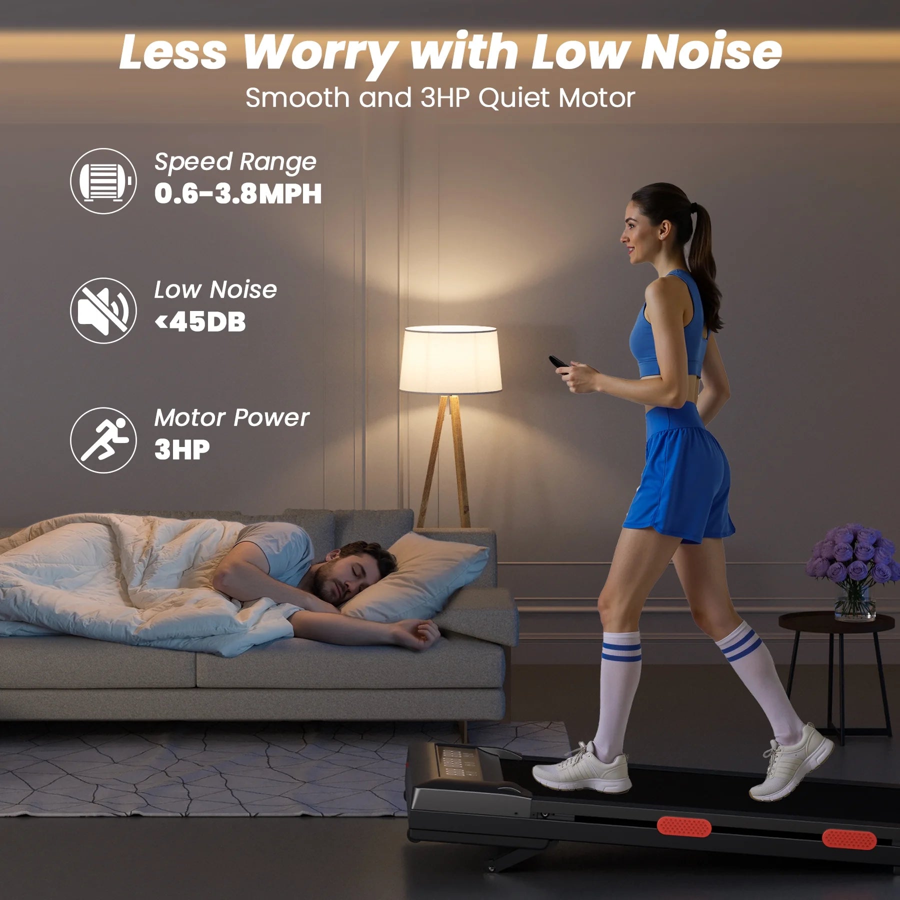 Pro Desk Exercise Treadmills