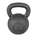 80 Lb Cast Iron Single Black Kettlebell