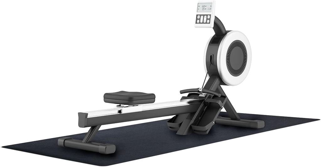 MOTIONTEX Exercise Equipment Mat | 8ft Floor Protector | Non-Slip | Home Gym