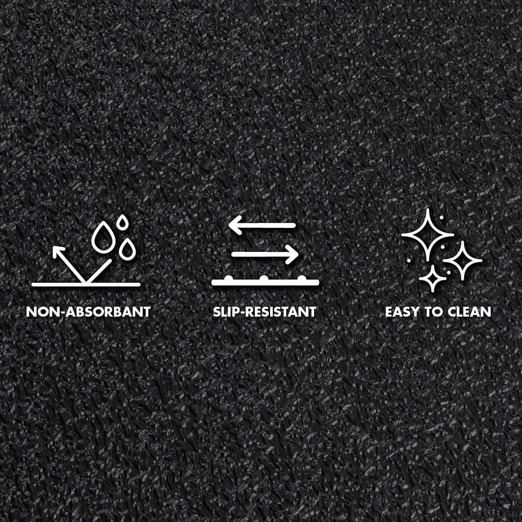 MOTIONTEX Exercise Equipment Mat | 8ft Floor Protector | Non-Slip | Home Gym